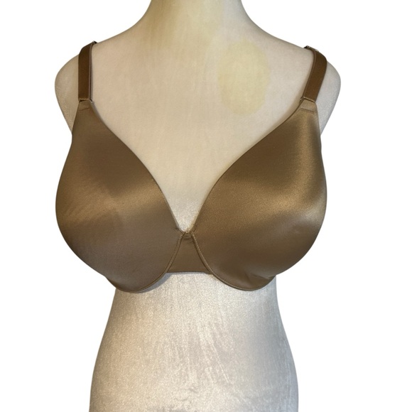 Soma Vanishing Back Full Coverage 36DDD Amber Beige Comfort Bra - Picture 1 of 8